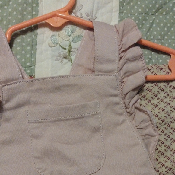 Carter's Pink Ruffled One Piece - Picture 5 of 12